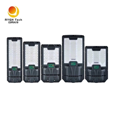 넓은 방사선 면적 300 평방 미터 높은 밝기로 5050 LED 칩 모두 하나 태양광 LED 거리 빛 30W