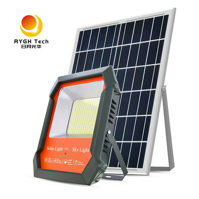 100W 200W LED 태양광 투광등 고휘도 130lm/w, 뒷마당용