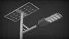 고품질 100% 새 LiFePO4 배터리 12V 알루미늄 40W LED 태양광 가로등