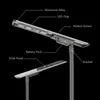 공공 구역 고속도로 가로등 태양광 LED 조명, 고품질 Rygh-Fx-100W