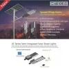 고품질 100% 새 LiFePO4 배터리 12V 알루미늄 40W LED 태양광 가로등