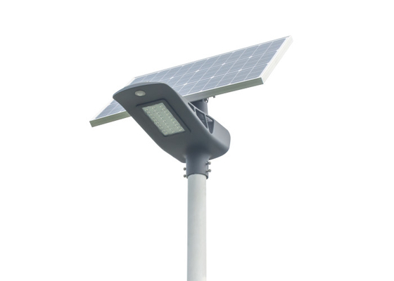 분리된 방수 백색 태양 강화된 LED 가로등 30W OEM 서비스
