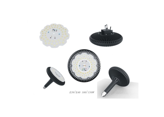 UFO LED IK10 세륨 RoHS 높은 만 빛 E39 E40 100W Driverless SAA 승인을 창고에 넣으십시오