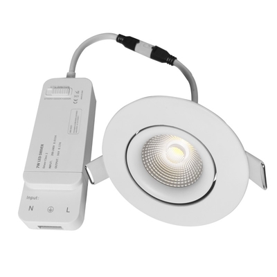 반대로 섬광 옥외 똑똑한 LED Downlights UGR TUYA 체계 호텔을 위한 7개 와트 옥수수 속