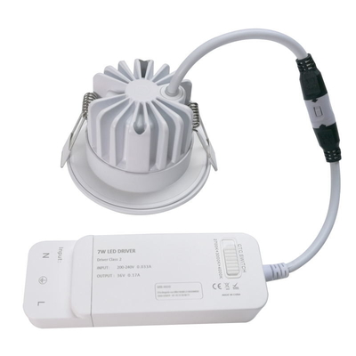 흐리게 하는 넓은 광속 각 똑똑한 LED Downlights/조정가능한 색온도