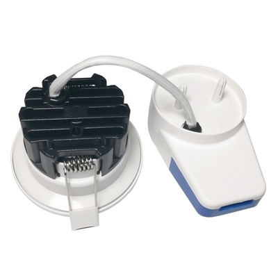 옥수수 속 똑똑한 LED Downlights 가정 통제 Dimmable 실내 중단된 110/240V AC 7W