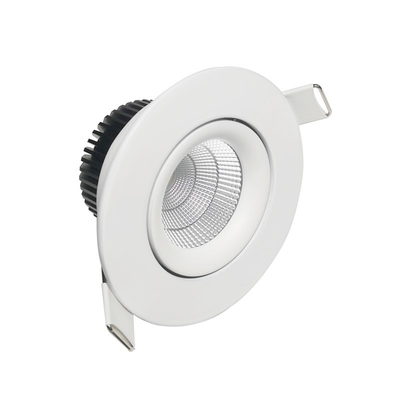 흐리게 하는 38/60° 광속 각 똑똑한 LED Downlights 8w/조정가능한 색온도