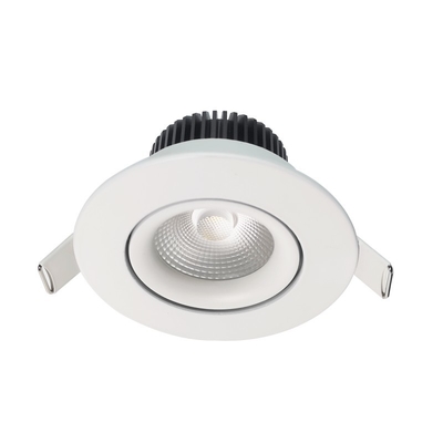 흐리게 하는 38/60° 광속 각 똑똑한 LED Downlights 8w/조정가능한 색온도
