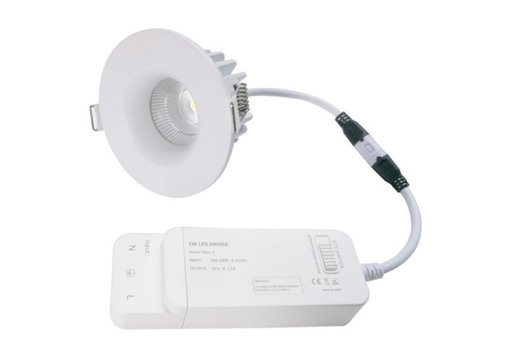 옥수수 속 방수 중단된 지도된 Downlight AC 200-240V 얼굴 덮개 변하기 쉬워 온난한 백색