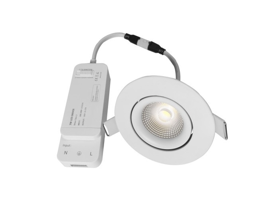 Dimmable 똑똑한 LED Downlights 8 와트 AC 200-240V CCT 반대로 섬광 2700-6000K