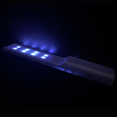 휴대용 4 와트 LED 자외선 살균제 지팡이, 소형 자외선 살균 18650 리튬 전지 힘