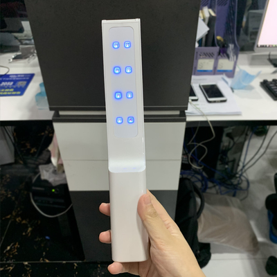 휴대용 4 와트 LED 자외선 살균제 지팡이, 소형 자외선 살균 18650 리튬 전지 힘