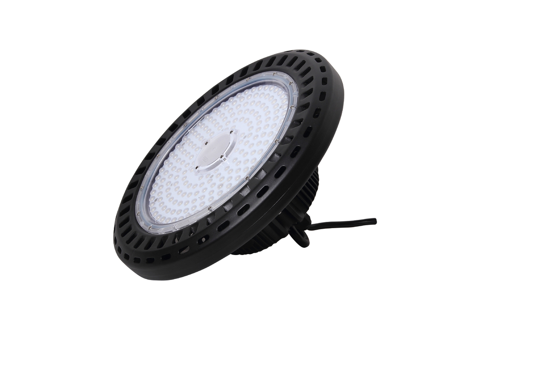 240 볼트 100w Ufo는 높은 만 빛 Ip65에 의하여 지도된 높은 만 Luminaire 150lm/w를 지도했습니다