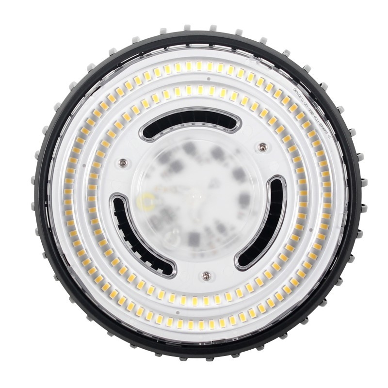 IP65 80w UFO LED 높은 만 빛, E27 E39 E40는 지도한 창고 빛 8000lm의 기초를 둡니다