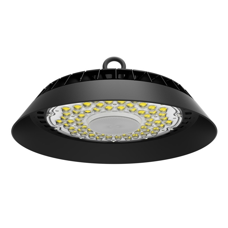 100Lm/w UFO LED MEANWELL Sosen DOB 운전사를 유숙하는 높은 만 빛 검정 색깔